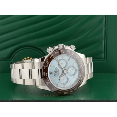 116506 Platinum Ice Baguette Diamond Dial - New 2021 Discontinued