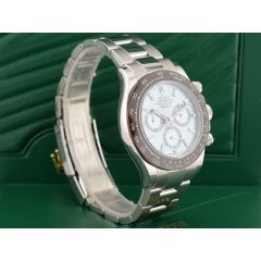 116506 Platinum Ice Baguette Diamond Dial - New 2021 Discontinued