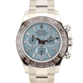 116506 Platinum Ice Baguette Diamond Dial - New 2021 Discontinued