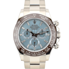 116506 Platinum Ice Baguette Diamond Dial - New 2021 Discontinued