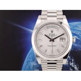 228206 Platinum & Meteorite Dial - New 2021