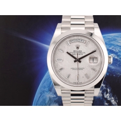 228206 Platinum & Meteorite Dial - New 2021