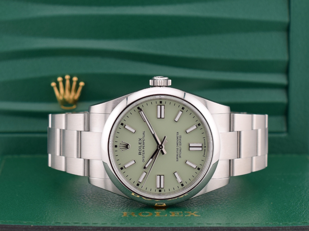 41mm ref. 134300 Pistacchio Dial New