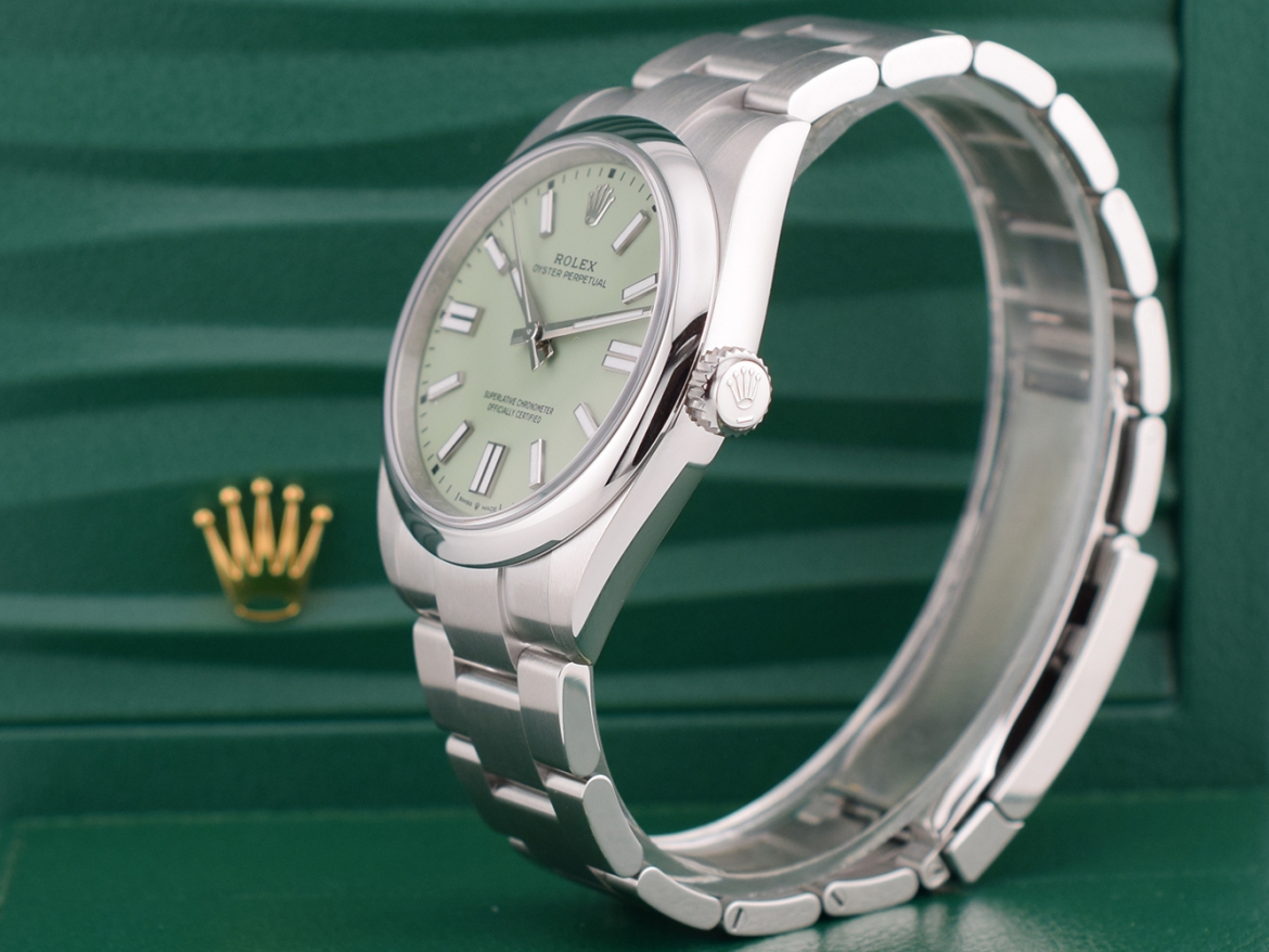 41mm ref. 134300 Pistacchio Dial New