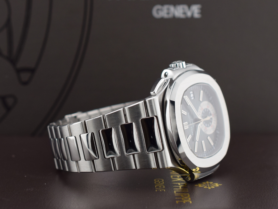 5980/1A  Blue dial - Punzone di Ginevra  Full Set - Like New