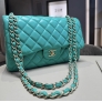 Chanel Jumbo Verde Prato