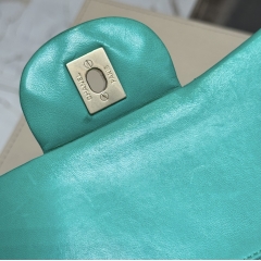 Chanel Jumbo Verde Prato