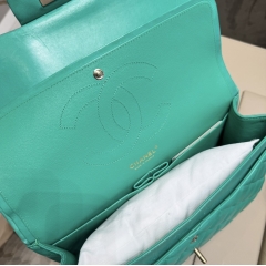 Chanel Jumbo Verde Prato