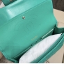 Chanel Jumbo Verde Prato