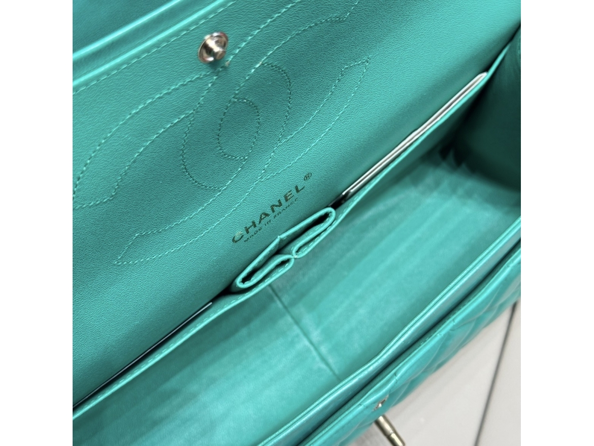 Chanel Jumbo Verde Prato
