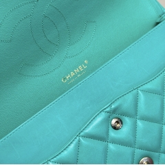 Chanel Jumbo Verde Prato