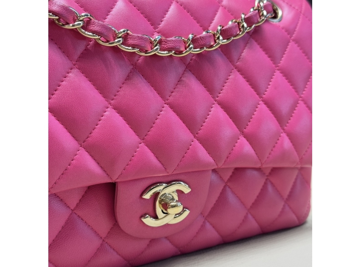 Chanel Timeless Media Rosa