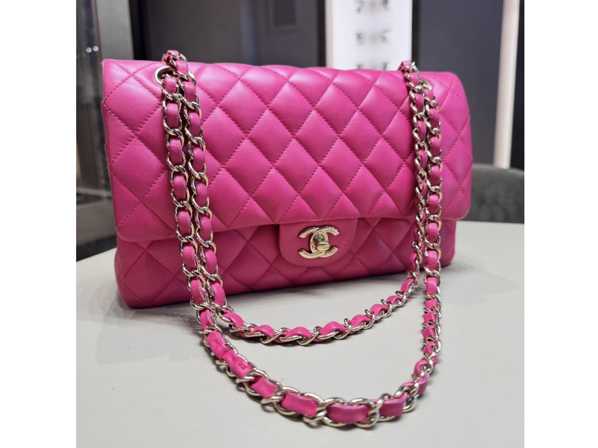 Chanel Timeless Media Rosa