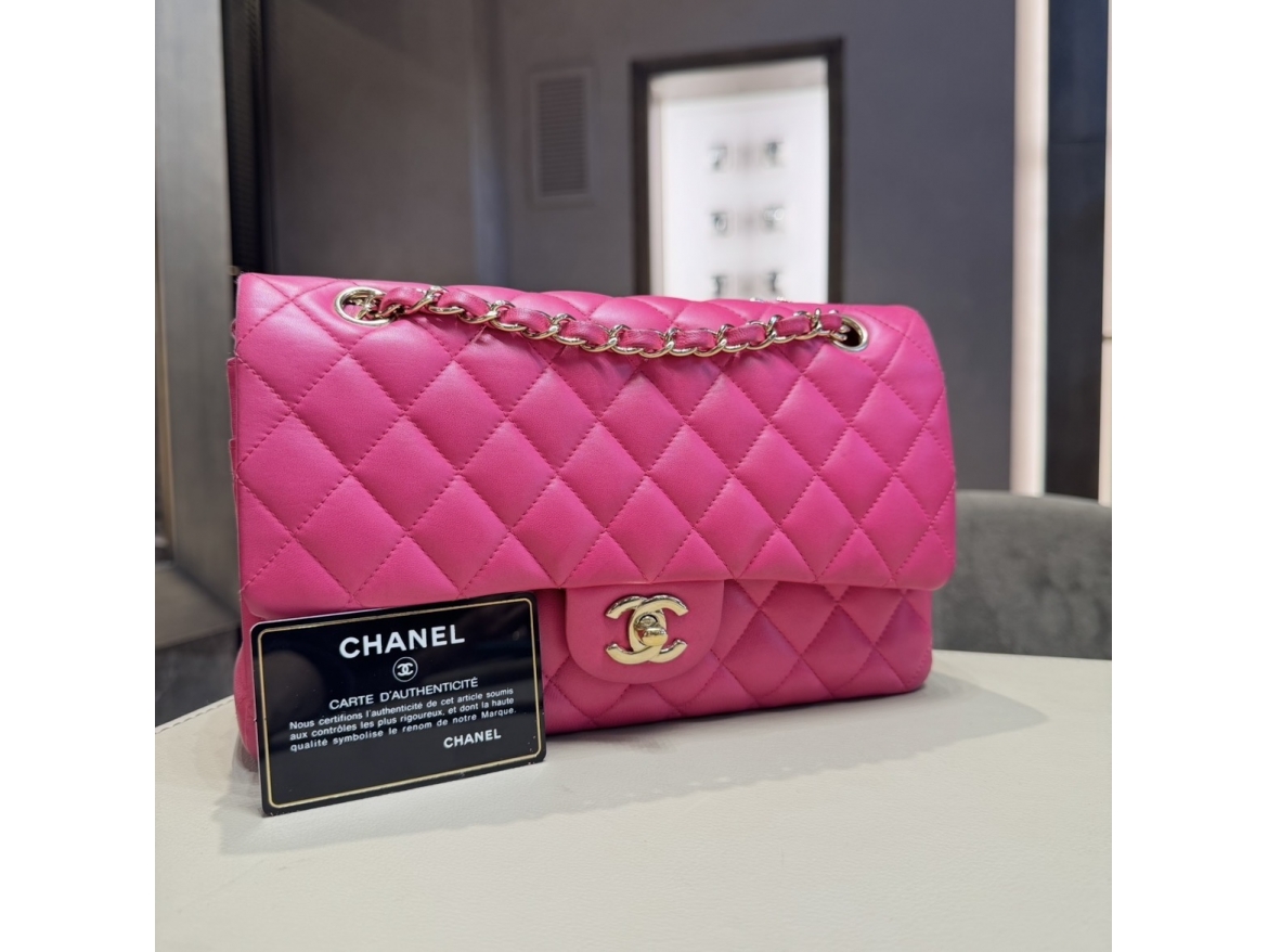 Chanel Timeless Media Rosa