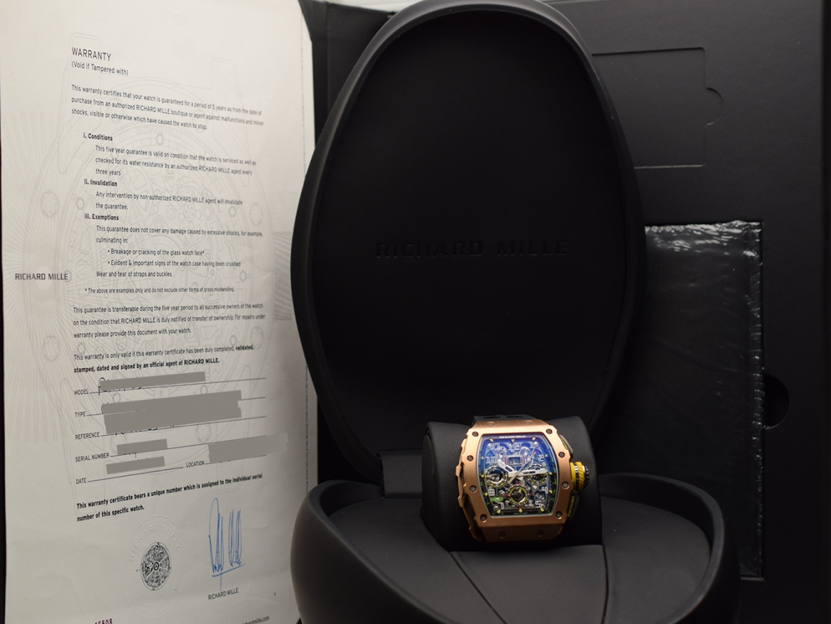 Rm11-03 Rose Gold - Titanium