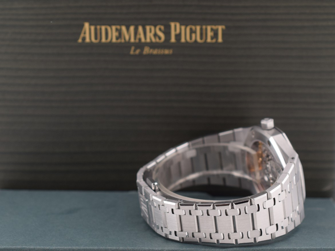 16202ST Jumbo Blue Dial  50° anniversario New Full Set