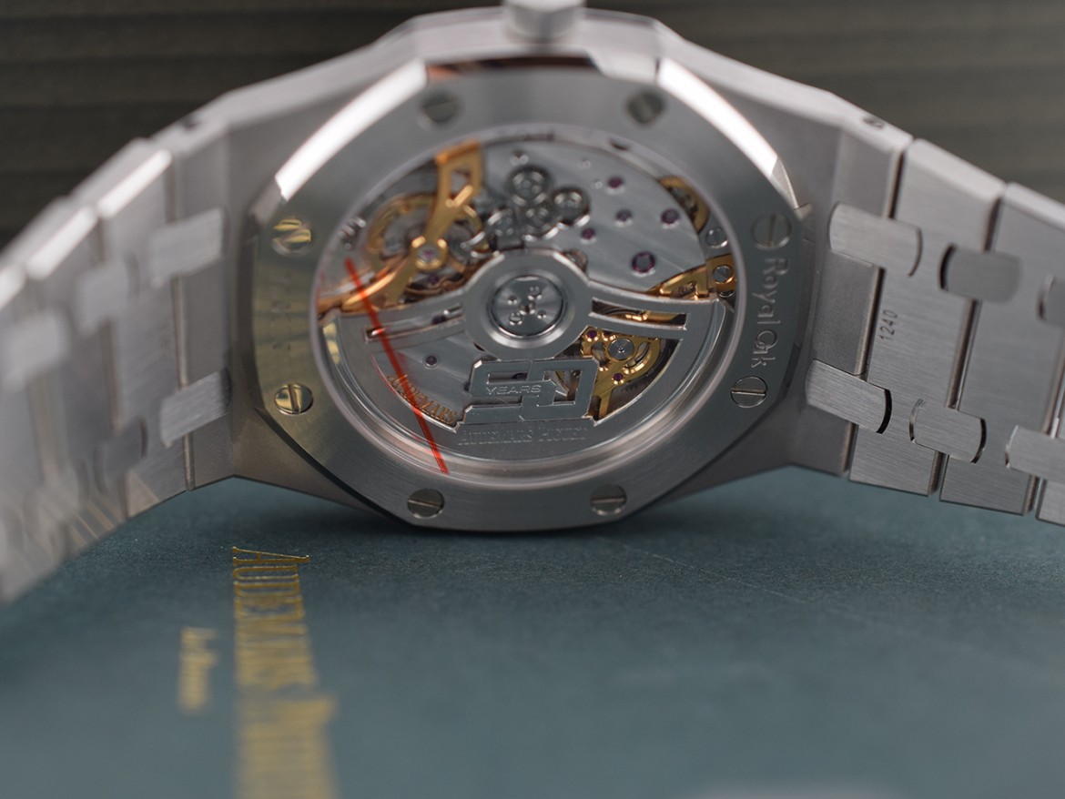 16202ST Jumbo Blue Dial  50° anniversario New Full Set