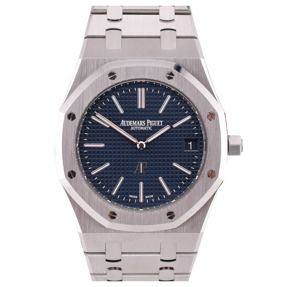 16202ST Jumbo Blue Dial  50° anniversario New Full Set