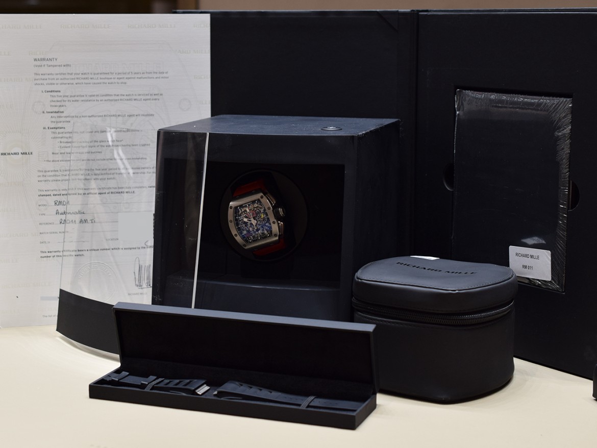 Felipe Massa RM11-FM Titanium Like New Full set