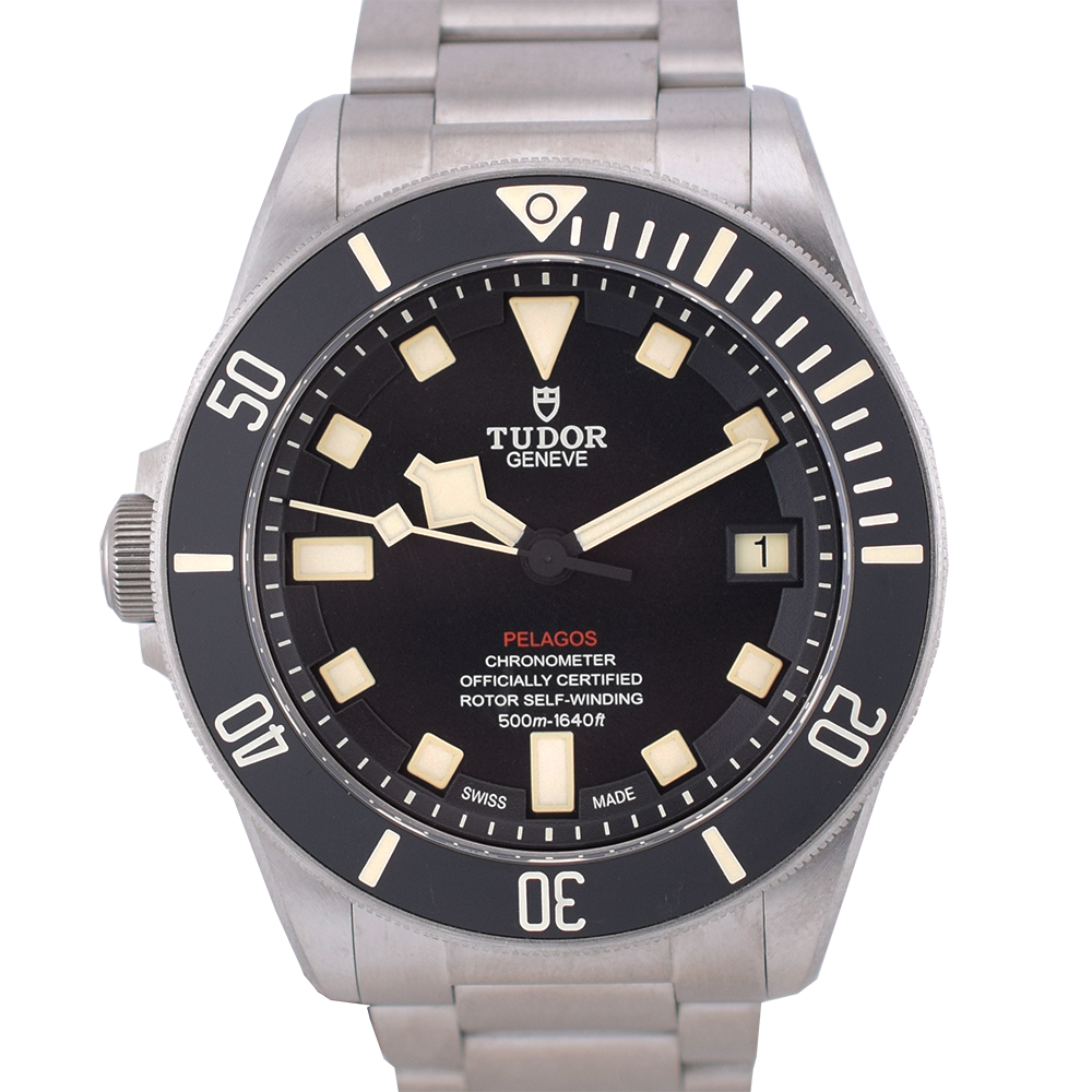 25610TNL LHD Titanium Black Dial 42mm Full Set