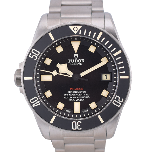 25610TNL LHD Titanium Black Dial 42mm Full Set