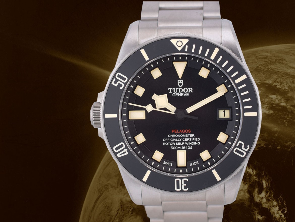 25610TNL LHD Titanium Black Dial 42mm Full Set