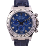 116519 New/Nos Stickers white gold sodalite diamonds dial - ITA