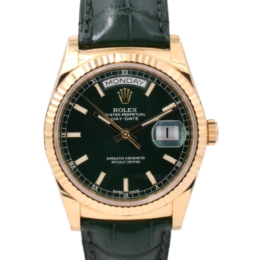 118138 Green Dial 36MM - Like New 2015