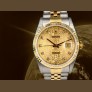 16233 Gold Jubilee Dial With Big Diamonds - Full Set 36mm