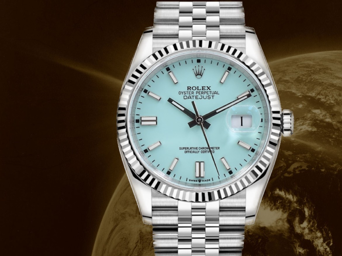 116234 After Turquoise Dial - Full set 36mm