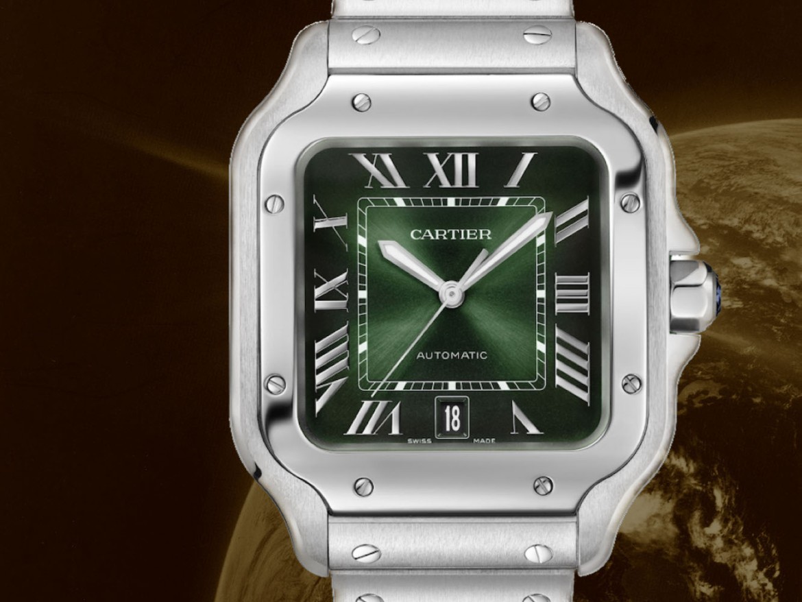 Santos Large Green Dial WSSA0062 NEW