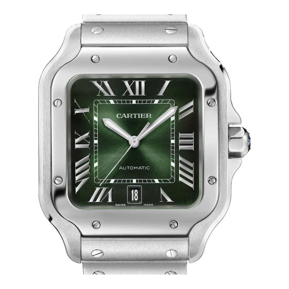 Santos Large Green Dial WSSA0062 NEW