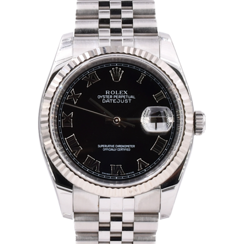 116234 Black Roman Dial - Full Set 36mm