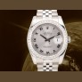 116234 Silver Roman Dial With After Diamonds Bezel - Full Set 36mm