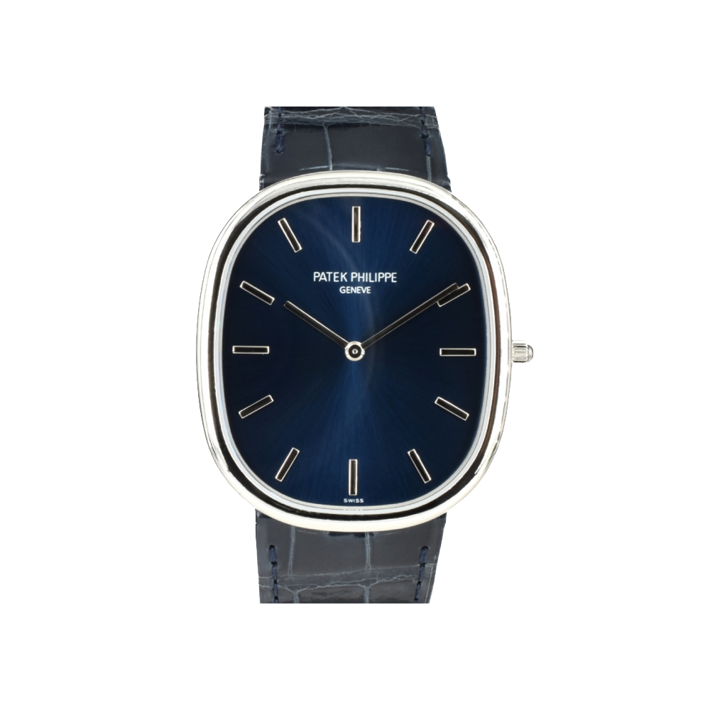 Golden Ellipse Platinum Blue New