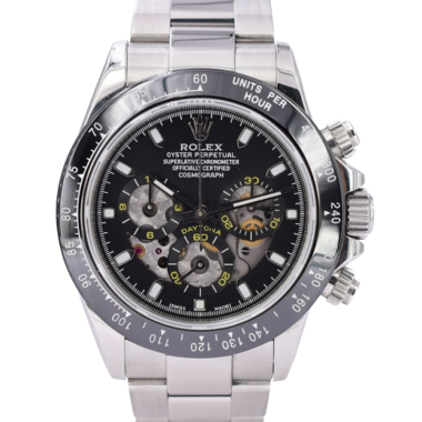 116520 Black skeleton dial and ceramic bezel - Limited Edition