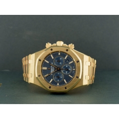 Chronograph Yellow Gold Blue dial Full Set - Boutique Edition VERY RARE