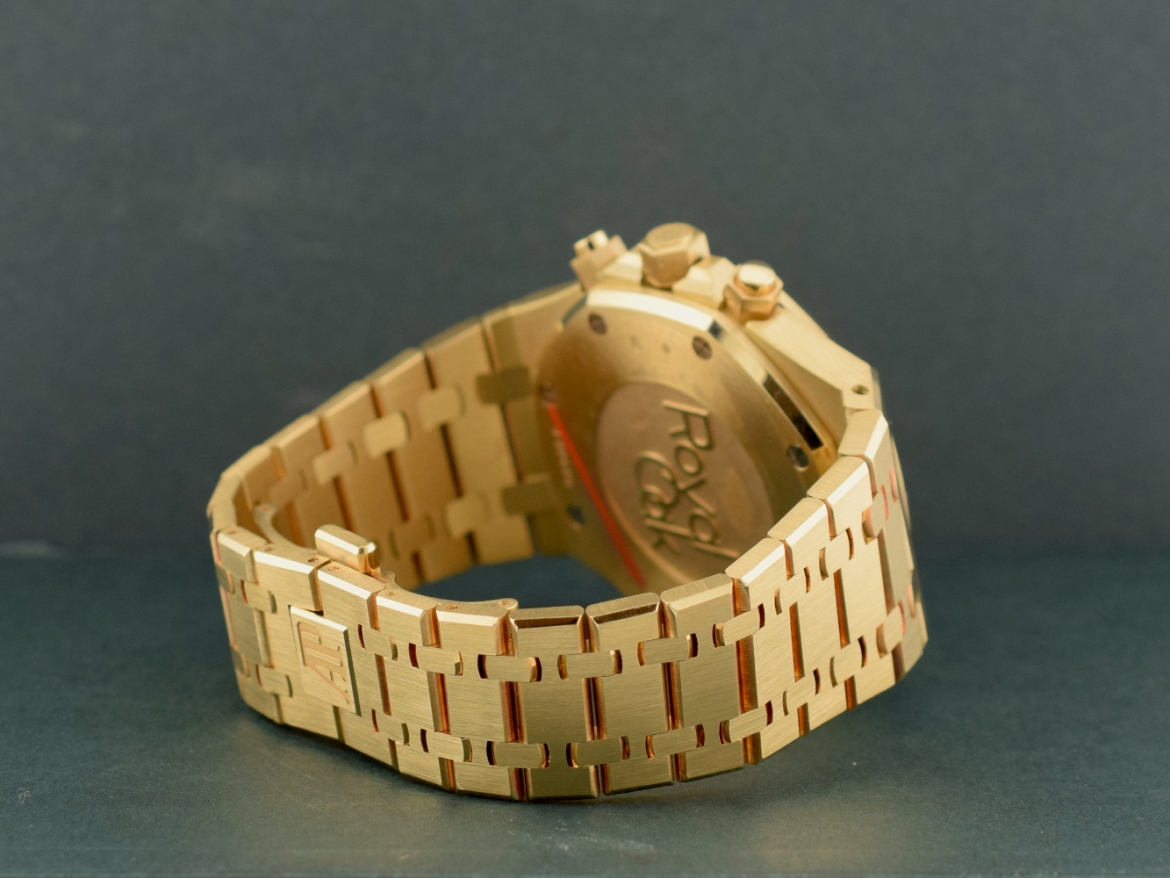 Chronograph Yellow Gold Blue dial Full Set - Boutique Edition VERY RARE