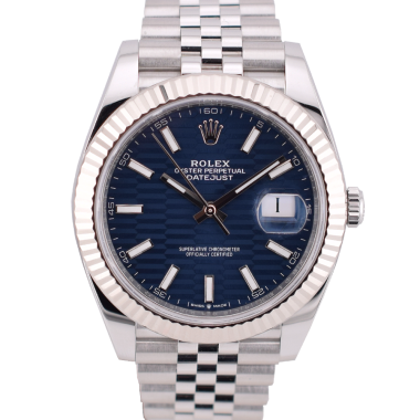 41mm Motif Blue Dial New