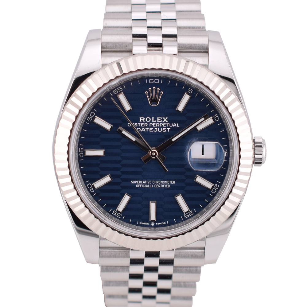 41mm Motif Blue Dial New