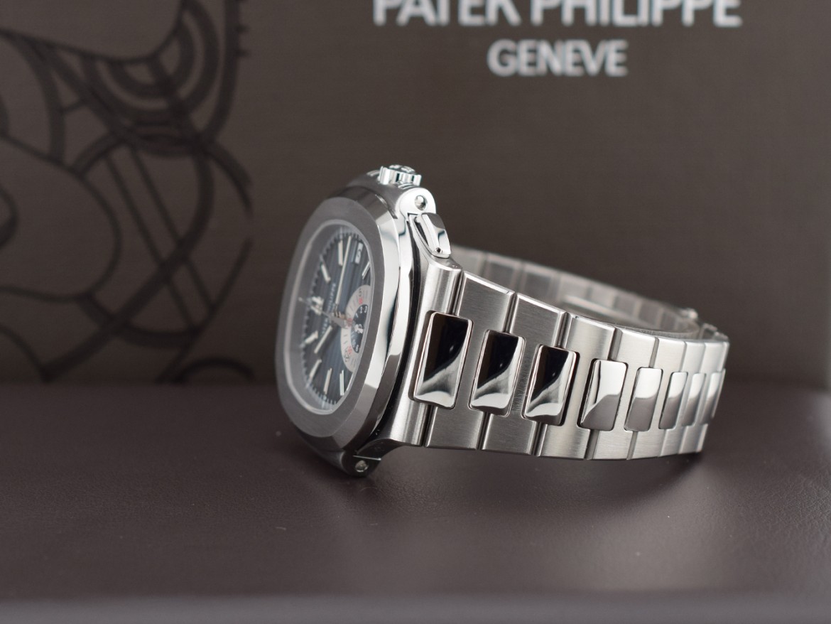 5980/1A  Blue dial - Punzone di Ginevra  Like New - Full Set 2009 ITA