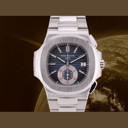 5980/1A  Blue dial - Punzone di Ginevra  Like New - Full Set 2009 ITA