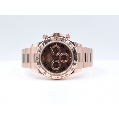 116505 Rose Gold Chocolate Arabic Dial