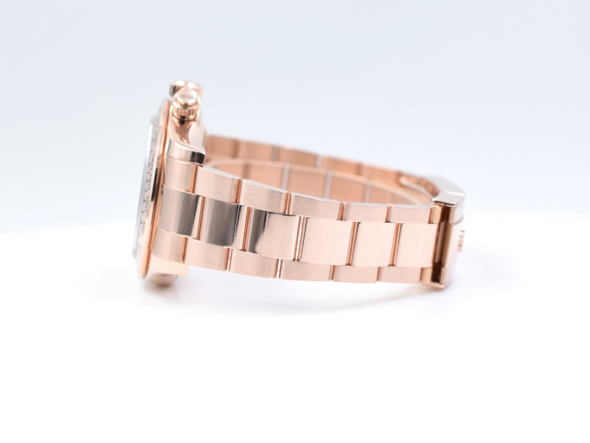 116505 Rose Gold Chocolate Arabic Dial