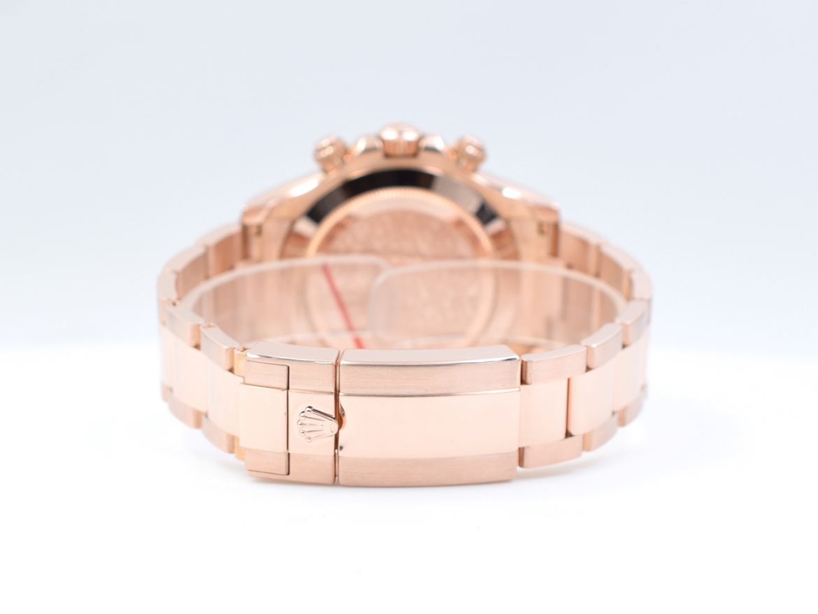 116505 Rose Gold Chocolate Arabic Dial