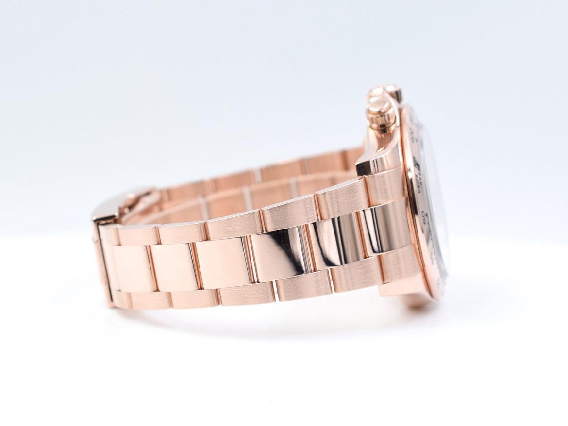 116505 Rose Gold Chocolate Arabic Dial