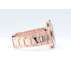 116505 Rose Gold Chocolate Arabic Dial