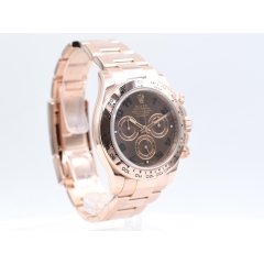 116505 Rose Gold Chocolate Arabic Dial
