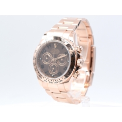 116505 Rose Gold Chocolate Arabic Dial