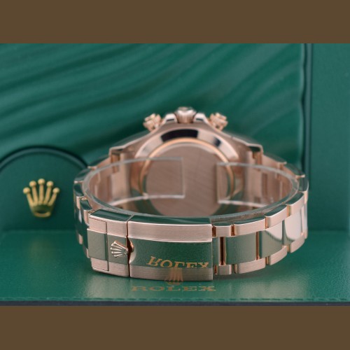 116505 Rose Gold Chocolate Arabic Dial Full Set 2017